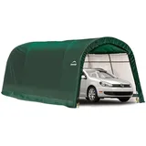 ShelterLogic Garage-in-a-Box Round Top 18,3 m2 Grün 610 cm x 300 cm x 240 cm