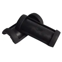 Peruzzo Ersatzgummiauflagen Set f. Montageständerklaue Profi, schwarz