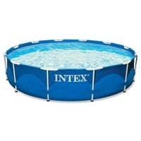 Intex Metall Frame Pool 366 x 76 cm ohne Filterpumpe