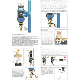 CALEFFI Mikroblasen Schlammabscheider 1 bar Produkttyp