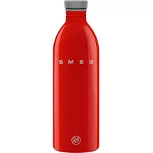 Smeg Edelstahlflasche Rot 1 l