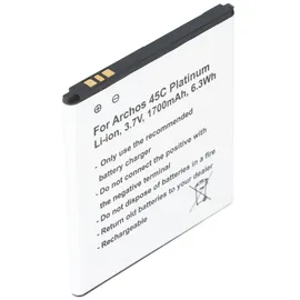 AccuCell Akku nur passend für den Archos 45C Platinum Akku AC45CPL