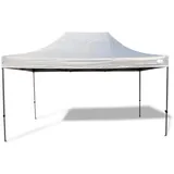 GRASEKAMP Faltpavillon 3 x 4,5 m Grau