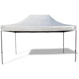 GRASEKAMP Faltpavillon 3 x 4,5 m Grau