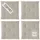 Esprit Needlestripe Stuhlkissen 40 x 40 cm Braun