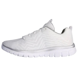 SKECHERS Graceful - Get Connected white/silver 38