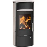 Oranier Kaminofen Pori 5 Keramik Freddo, Korpus Stahl Schwarz 557575