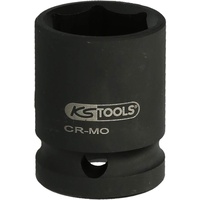 KS Tools 1" Sechskant-Kraft-Stecknuss, kurz, 36mm