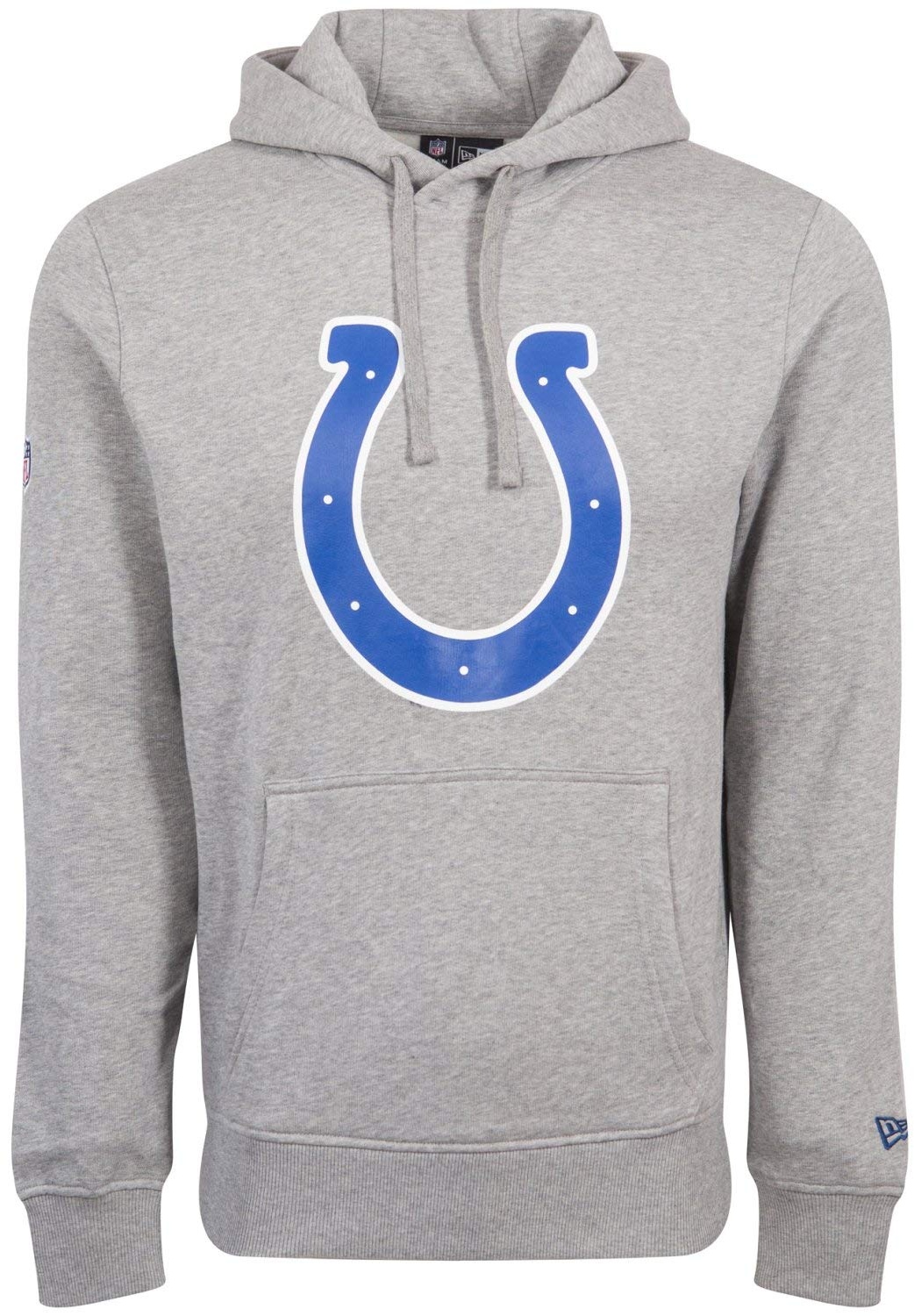 New Era - NFL Indianapolis Colts Team Logo Hoodie - Grau Größe XXL, Farbe Grau