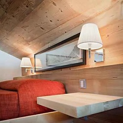 Flos Ktribe Wandleuchte, stoff - eierschale