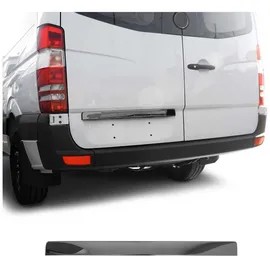 Omac Heckklappe Kofferraumöffner kompatibel mit Mercedes Sprinter 2006-2018 Edelstahl Dunkel