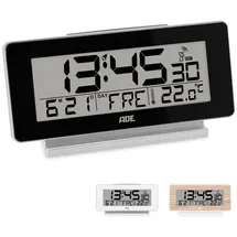 ADE Funkwecker schwarz