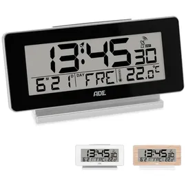 ADE Funkwecker schwarz