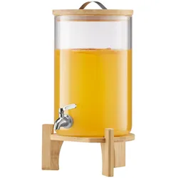 VEVOR Getränkespender 1x8L Saftspender mit Zapfhahn für Partys Bars Glas