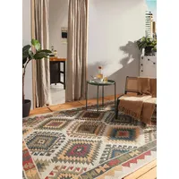 benuta Nest Teppich Mirena - Multicolor 80x150 cm - Kunstfaser - Outdoor geeignet - Rechteckig - Pflegeleicht für Wohnzimmer Schlafzimmer Flur Terrasse Balkon