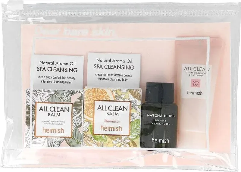 Heimish Dear Bare Skin 4-teiliges Gesichtsreinigungsset