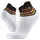 SIDAS Run Anatomic Light Ankle Laufsocken White/Black 39-41