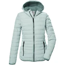 G.I.G.A. DX by killtec Damen Steppjacke/Übergangsjacke mit Kapuze GS 65 WMN QLTD JCKT, light aquaverde,
