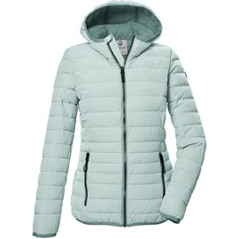 G.I.G.A. DX by killtec Damen Steppjacke/Übergangsjacke mit Kapuze GS 65 WMN QLTD JCKT, light aquaverde,