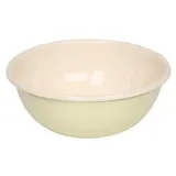 RIESS Classic Pastell Küchenschüssel Ø16cm Gelb, Emaille,