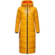 Navahoo Wintermantel Schmuseengel gelb / schwarz XXL