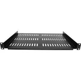 Startech StarTech.com 19 Fachboden für Netzwerk Schrank - Freitragende Perforierte Rack Ablage für Serverschrank/Rack - Frontmontage - 25 kg