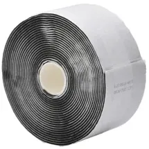 Plum QuickSoft Bandage Refill, 2 Rollen, kohäsiv, elastisch, schwarz