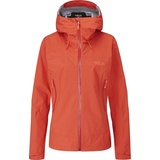 Rab Damen Downpour Plus 2.0 Jacke (Größe S, rot)