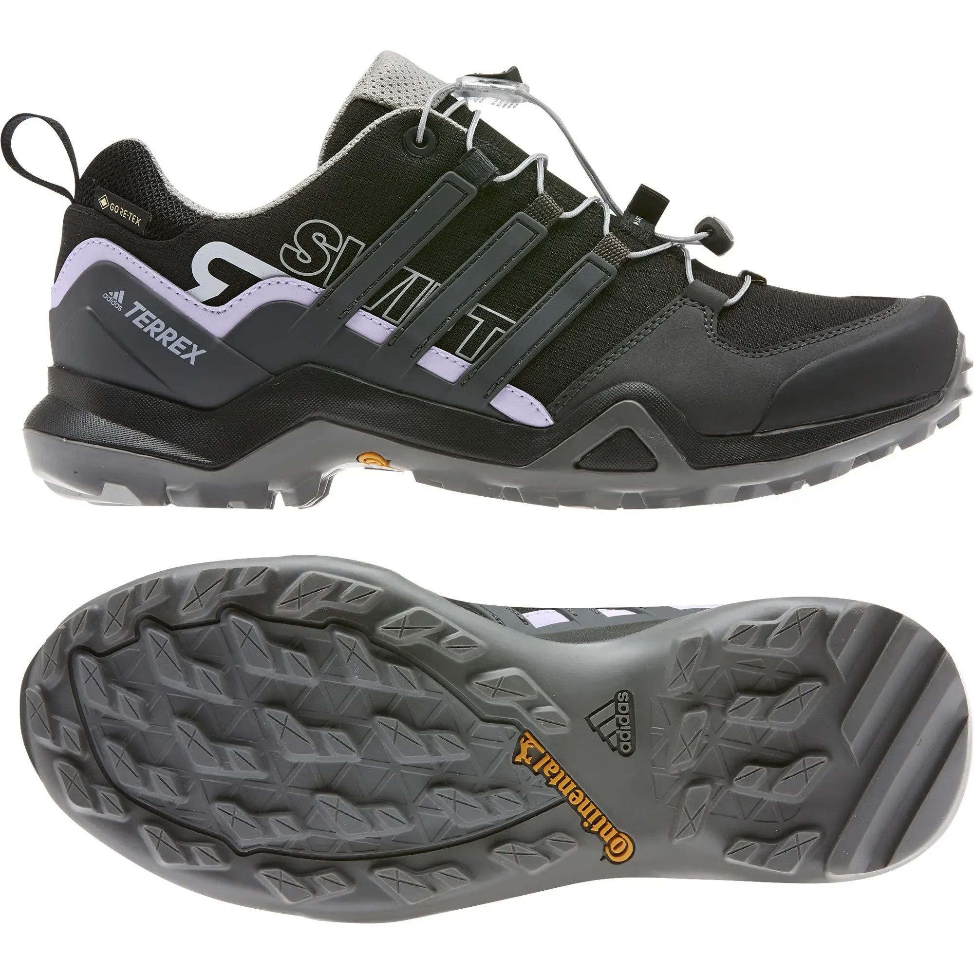 adidas Terrex Swift R2 GTX W Damen Trekkingschuhe Outdoor Freizeit black 38 schwarz