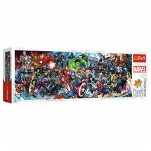Trefl Puzzle 1000 Panorama Marvel Universum