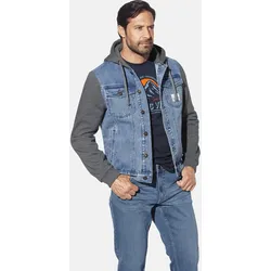 Jeansjacke JAN VANDERSTORM "Jeansjacke INGMARK", Herren, Gr. 68, blau, Obermaterial: 100% Baumwolle CO., Jacken Jeansjacke