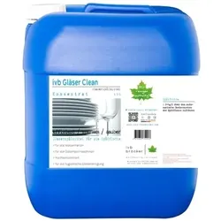 ivb broecker Gläser Clean 10 l, Gläserspülmittel für alle Wasserhärten