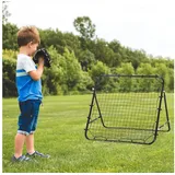 Homcom Rebounder mit verstellbaren Winkeln Schwarz