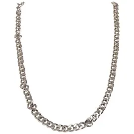URBAN CLASSICS Long Basic Necklace - Silberfarben - ONE SIZE
