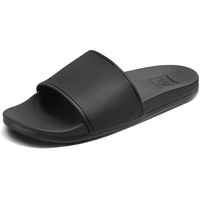 Reef Herren Cushion Slide Sandale, Black, 45 EU