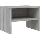 vidaXL Nachttisch Grau Sonoma 40x30x30 cm Holzwerkstoff