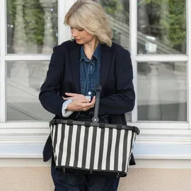 Reisenthel carrybag summerstripes black