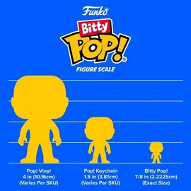 Funko Bitty Pop! 4 Pack Demon Slayer Figuren 2,2 cm