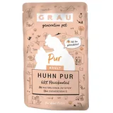 Grau Adult Getreidefrei 16 x 125 g - Huhn pur