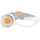 Fiskars Titan-Rollschneider, Rollmesser mit Schlaufengriff, Rechts- und Linkshändig, Klingen-Durchmesser: 60 mm, Orange/Weiß/Grau, 1066040