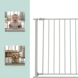 Relaxdays Treppenschutzgitter, grau