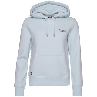 Superdry Essential Logo Kapuzenpullover - Winter Sky Blue - M