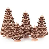 Dregeno Erzgebirge Bäume Nadelbäume natur, H=ca 8 cm NEU Erzgebirge Holzbaum Weihnachtsbaum