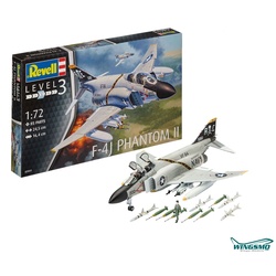 Revell Flugzeuge F-4J Phantom II 1:72 03941