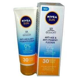 NIVEA UV Gesicht Anti-Age & Anti-Pigmentflecken Creme LSF 30 50 ml