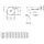 Villeroy & Boch Loop & Friends Aufsatzwaschtisch 42 x 42 cm (4A4600R7)
