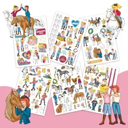 Papierdrachen Kindertattoos Bibi und Tina (100St)