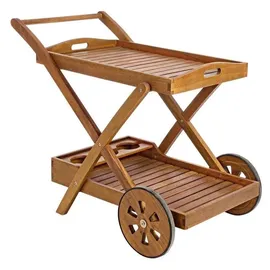 BIZZOTTO Servierwagen aus Akazienholz 89x56x76 Noemi - Braun
