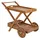 BIZZOTTO Servierwagen aus Akazienholz 89x56x76 Noemi - Braun