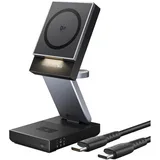 INIU MagPro 3-in-1 Magnetisch 15W Faltbar Schwarz